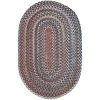 Colonial Mills Oak Harbour Oval Dusk OH48R0 4' X 6' Rug