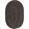 Colonial Mills Hayward Oval Black HY19R0 4' X 6' Rug