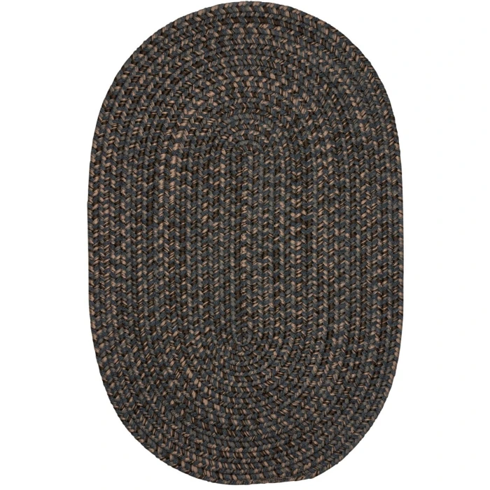 Colonial Mills Hayward Oval Rug Charcoal HY29R0 8' X 11' Rug