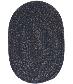 Colonial Mills Hayward Oval Navy HY59R0 7' X 7' Rug