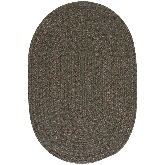 Colonial Mills Hayward Oval Rug Olive HY69R0 7' X 7' Rug