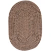 Colonial Mills Hayward Oval Mocha HY89R0 7' X 7' Rug