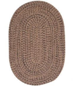 Colonial Mills Hayward Oval Mocha HY89R0 7' X 7' Rug