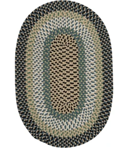 Colonial Mills Mendi Black MI30R0 2' X 11' Oval Rug