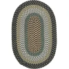 Colonial Mills Mendi Black MI30R0 6' X 9' Oval Rug