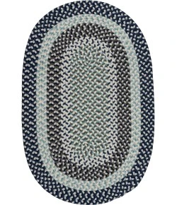 Colonial Mills Mendi Blue MI60R0 2' X 4' Oval Rug