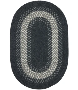 Colonial Mills North Ridge Oval Charcoal NG49R0 8' X 11' Rug