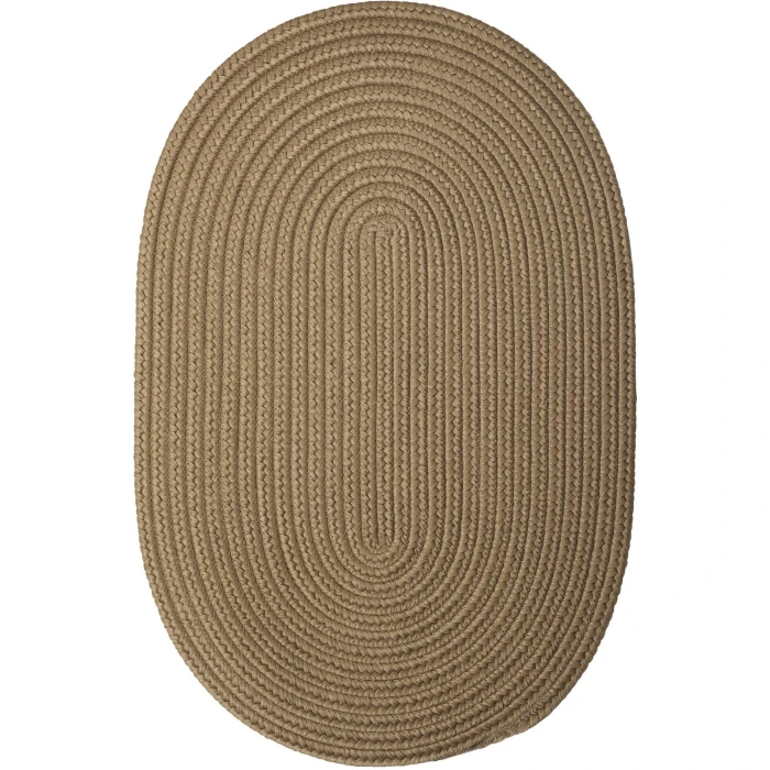 Colonial Mills Barataria Oval Rug Cafe Tostado IA13R0 7' X 10' Rug