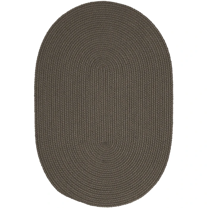 Colonial Mills Barataria Oval Rug Gray IA41R0 7' X 10' Rug