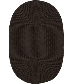 Colonial Mills Barataria Oval Brown IA84R0 5' X 7' Rug