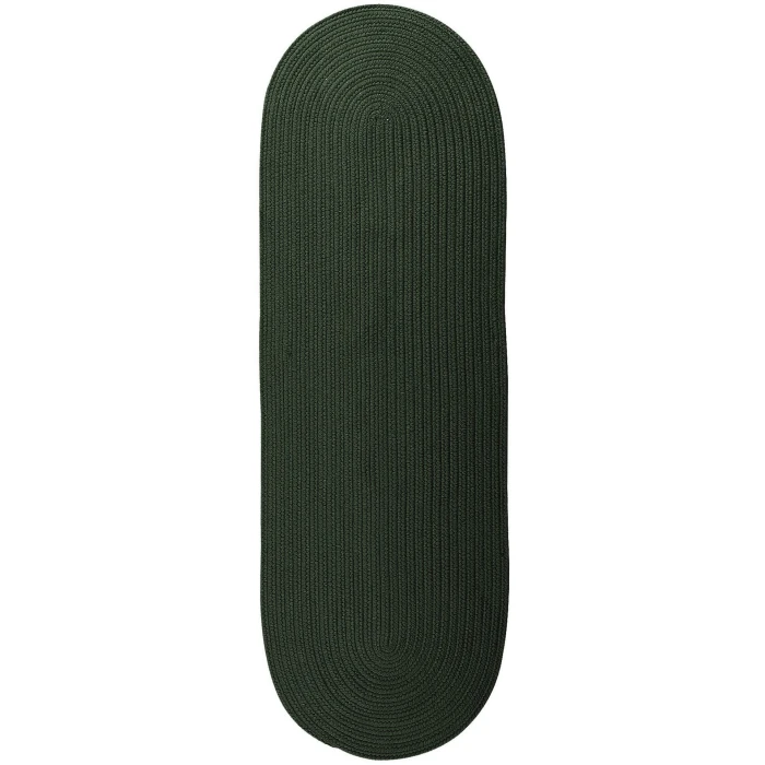 Colonial Mills Boca Raton Runners Dark Green BR64R0 2' X 6' Rect. Rug