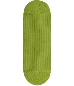 Colonial Mills Boca Raton Runners Bright Green BR65R0 2' X 8' Rect. Rug
