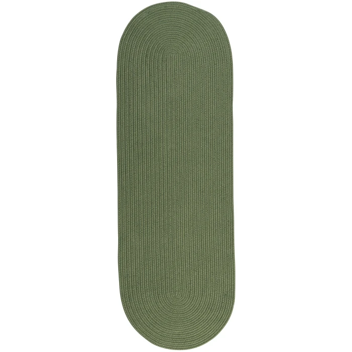 Colonial Mills Boca Raton Runners Moss Green BR69R0 2' X 5' Rect. Rug