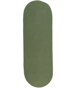 Colonial Mills Boca Raton Runners Moss Green BR69R0 2' X 9' Rect. Rug