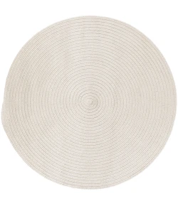 Colonial Mills Boca Raton Round White BR10R0 4' X 4' Rug