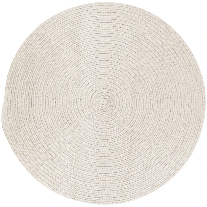 Colonial Mills Boca Raton Round Rug White BR10R0 4' X 4' Rug