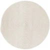 Colonial Mills Boca Raton Round White BR10R0 6' X 6' Rug