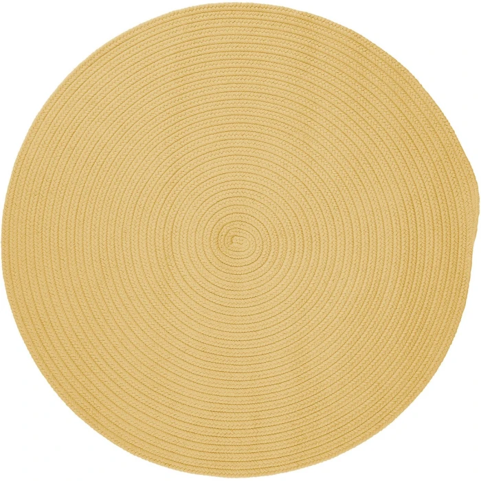 Colonial Mills Boca Raton Round Rug Pale Banana BR34R0 6' X 6' Rug