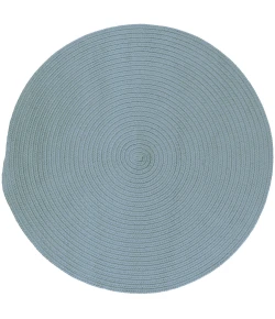Colonial Mills Boca Raton Round Federal Blue BR54R0 7' X 7' Rug