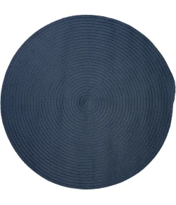 Colonial Mills Boca Raton Round Lake Blue BR57R0 6' X 6' Rug