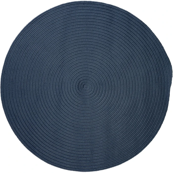 Colonial Mills Boca Raton Round Rug Lake Blue BR57R0 7' X 7' Rug