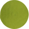 Colonial Mills Boca Raton Round Bright Green BR65R0 8' X 8' Rug