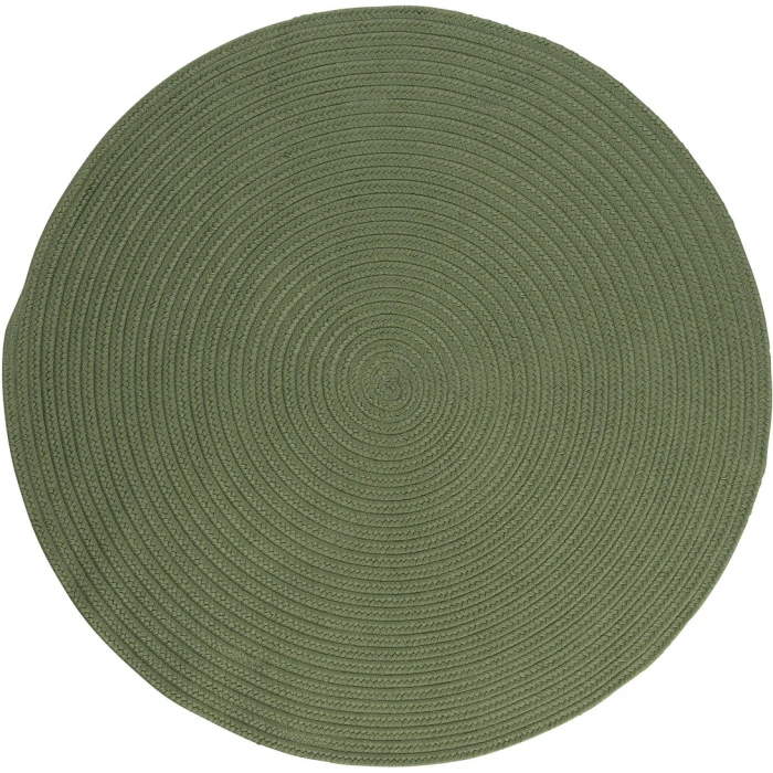 Colonial Mills Boca Raton Round Rug Moss Green BR69R0 8' X 8' Rug