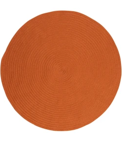Colonial Mills Boca Raton Round Rust BR74R0 4' X 4' Rug