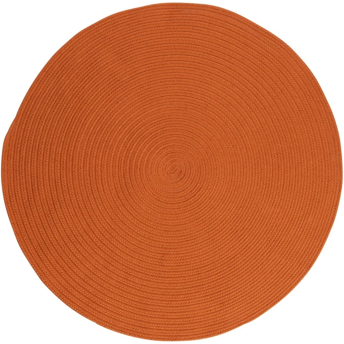 Colonial Mills Boca Raton Round Rug Rust BR74R0 7' X 7' Rug