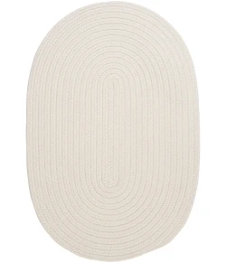 Colonial Mills Boca Raton Oval White BR10R0 8' X 11' Rug