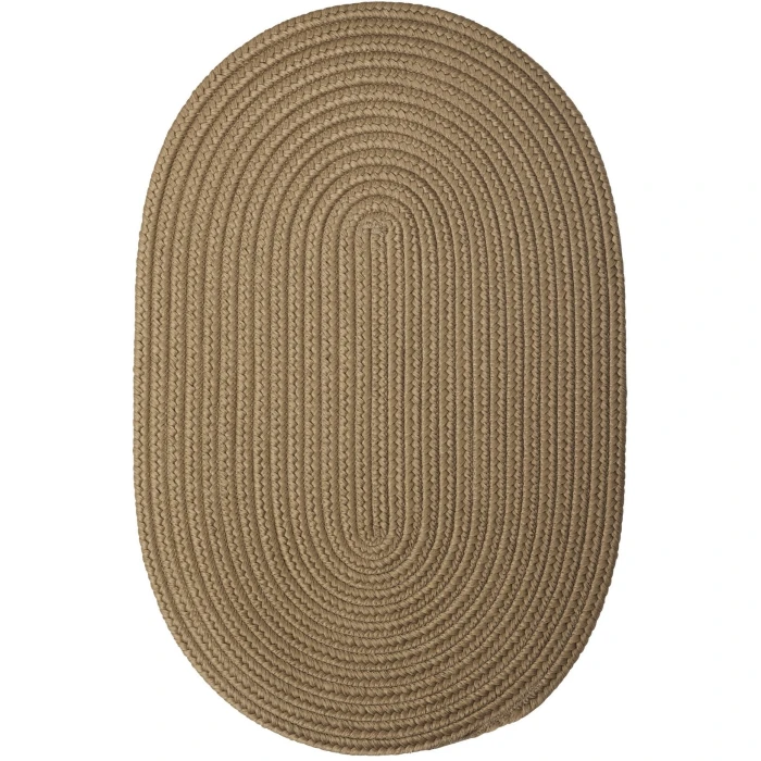 Colonial Mills Boca Raton Oval Rug Cafe Tostado BR13R0 2' X 3' Rug