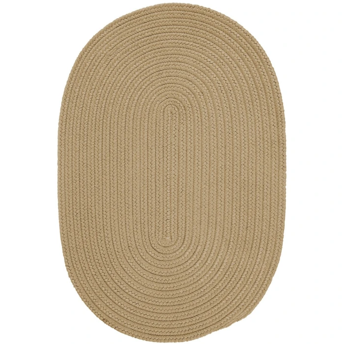 Colonial Mills Boca Raton Oval Rug Cuban Sand BR33R0 4' X 6' Rug