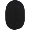 Colonial Mills Boca Raton Oval Black BR42R0 2' X 3' Rug