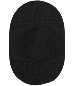 Colonial Mills Boca Raton Oval Black BR42R0 2' X 3' Rug