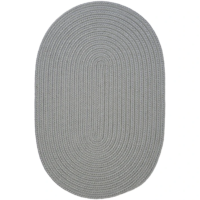 Colonial Mills Boca Raton Oval Rug Shadow BR43R0 4' X 6' Rug