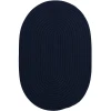 Colonial Mills Boca Raton Oval Navy BR52R0 3' X 5' Rug
