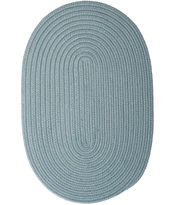 Colonial Mills Boca Raton Oval Federal Blue BR54R0 8' X 10' Rug