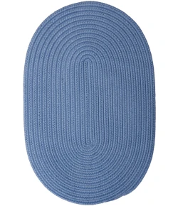 Colonial Mills Boca Raton Oval Blue Ice BR55R0 3' X 5' Rug