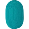 Colonial Mills Boca Raton Oval Turquoise BR56R0 2' X 3' Rug
