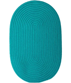 Colonial Mills Boca Raton Oval Turquoise BR56R0 5' X 8' Rug