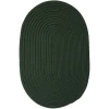 Colonial Mills Boca Raton Oval Dark Green BR64R0 6' X 9' Rug
