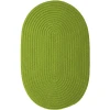 Colonial Mills Boca Raton Oval Bright Green BR65R0 2' X 3' Rug