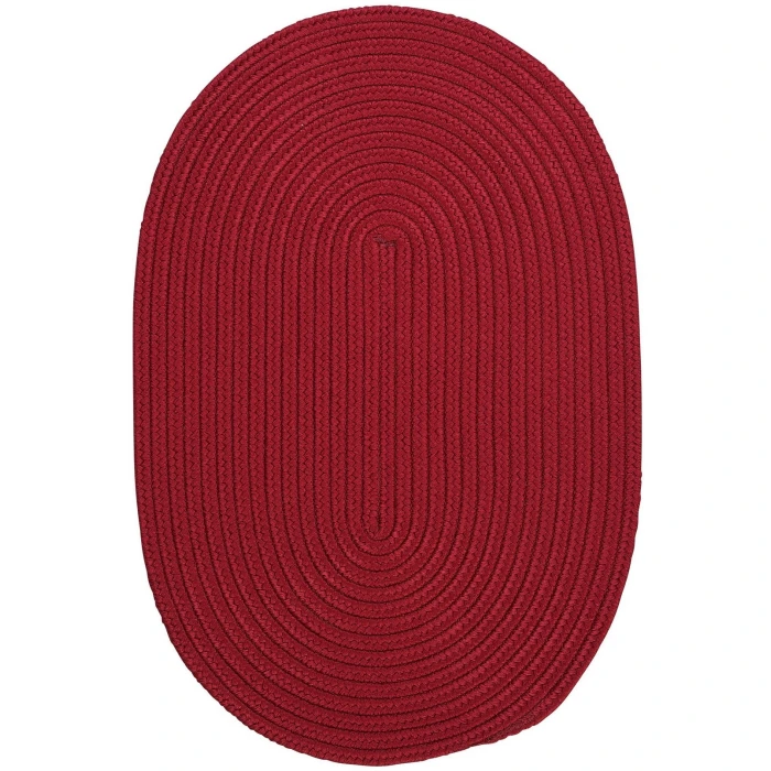 Colonial Mills Boca Raton Oval Rug Sangria BR72R0 3' X 5' Rug