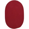 Colonial Mills Boca Raton Oval Sangria BR72R0 7' X 9' Rug