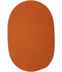 Colonial Mills Boca Raton Oval Rust BR74R0 8' X 10' Rug