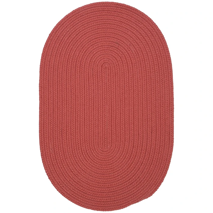 Colonial Mills Boca Raton Oval Rug Terracotta BR78R0 5' X 7' Rug