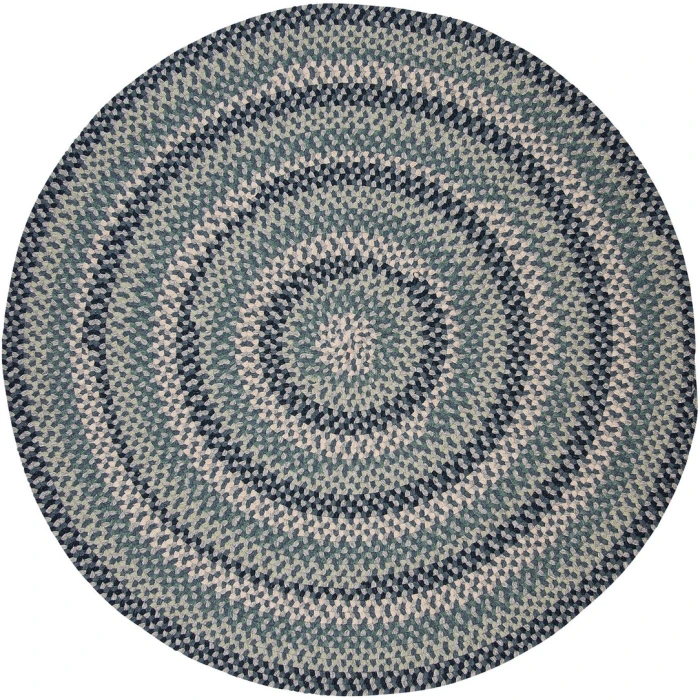 Colonial Mills Boston Common Round Rug Cape side Blues BC53R0 6' X 6' Rug