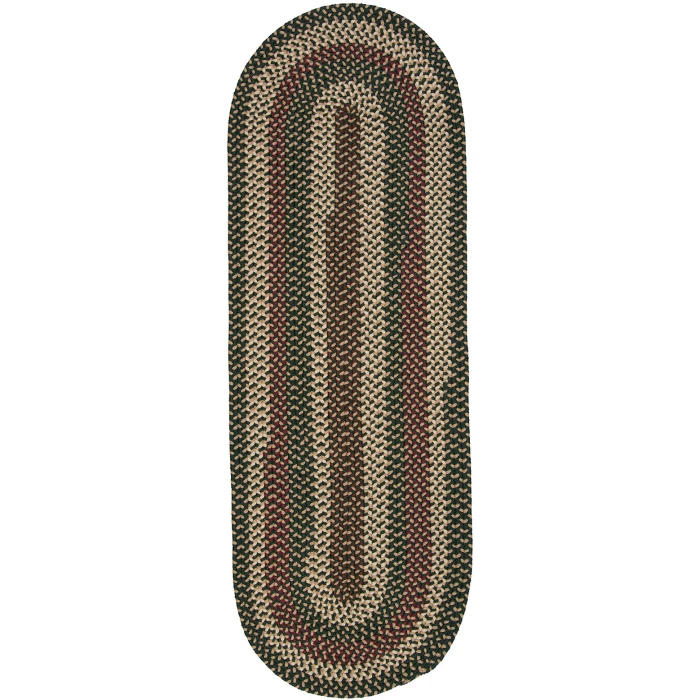 Colonial Mills Brook Farm Runners Winter Green BF62R0 2' X 8' Rect. Rug