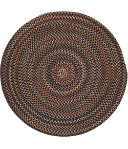 Colonial Mills Cedar Cove Round Dark Brown CV89R0 3' X 3' Rug