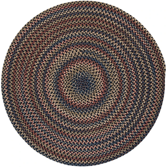 Colonial Mills Cedar Cove Round Rug Navy CV59R0 6' X 6' Rug